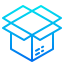 Открытая коробка иконка 64x64
