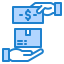 Cash on delivery icon 64x64