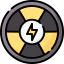 Nuclear energy icon 64x64