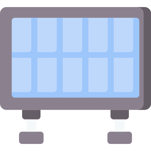 Solar panel icon