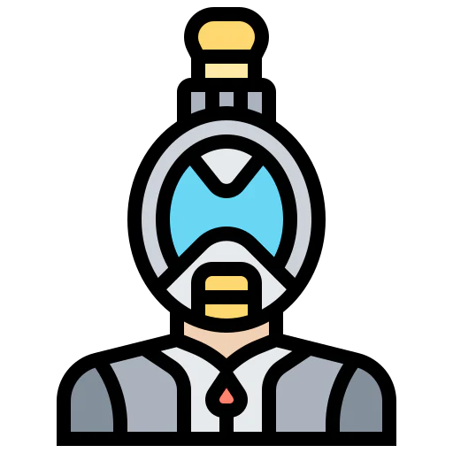 Diving mask icon