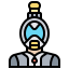 Diving mask icon 64x64