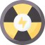 Nuclear energy icon 64x64