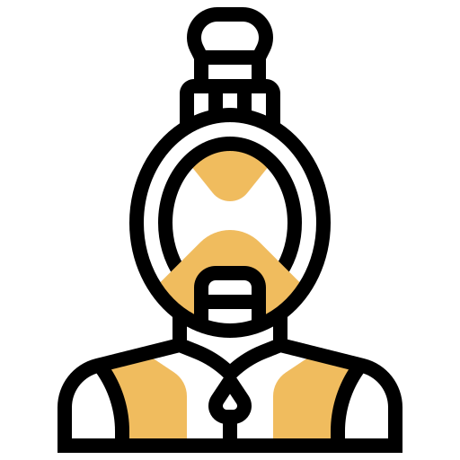Diving mask icon