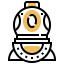 Diving helmet Symbol 64x64