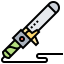 Curling iron icon 64x64