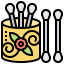 Cotton buds icon 64x64