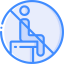 No sitting ícono 64x64