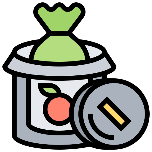 Garbage can icon
