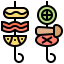 Shish kebab icon 64x64