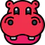 Hippopotamus icon 64x64