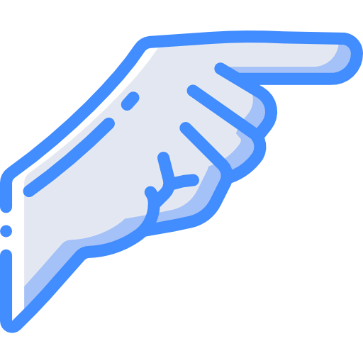 Pointing icon