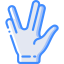 Vulcan salute icon 64x64