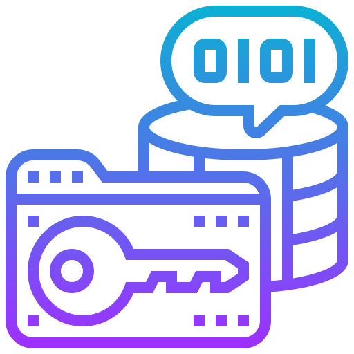 Data encryption icon