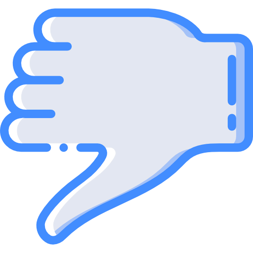 Thumb down icon