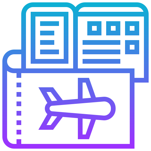 Boarding pass icon