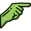 Pointing icon 64x64