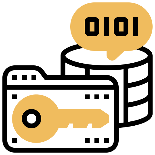 Data encryption Ikona