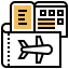 Boarding pass icon 64x64