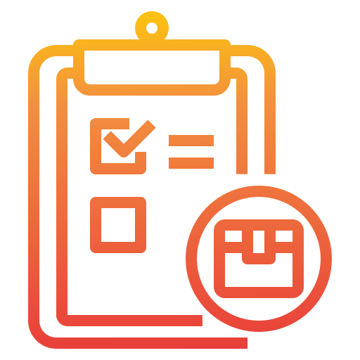 Packing list icon