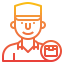 Delivery man icon 64x64