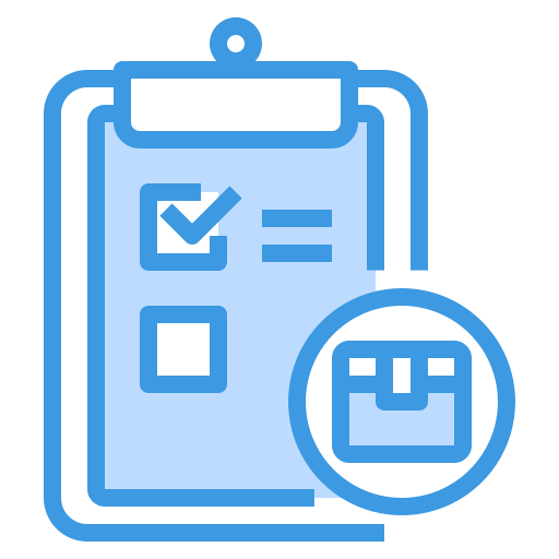 Packing list icon