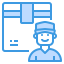 Delivery man icon 64x64