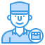 Delivery man icon 64x64
