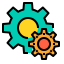 Gears icon 64x64