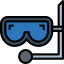 Diving mask icon 64x64