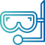 Diving mask icon 64x64