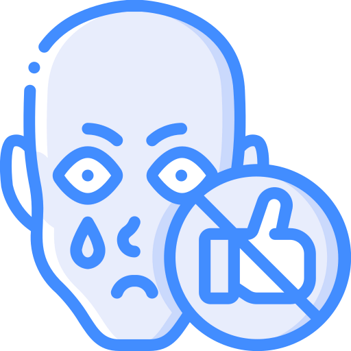 Upset icon