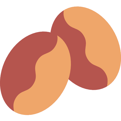 Coffee beans icon