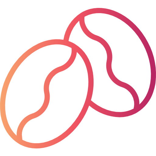 Coffee beans icon