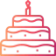 Birthday cake icon 64x64
