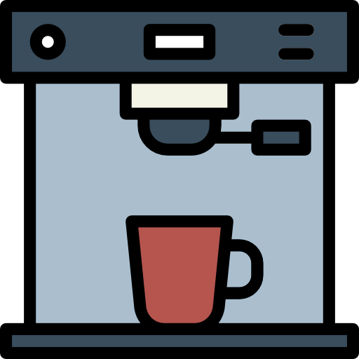 Coffee machine icon