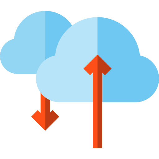 Cloud computing アイコン