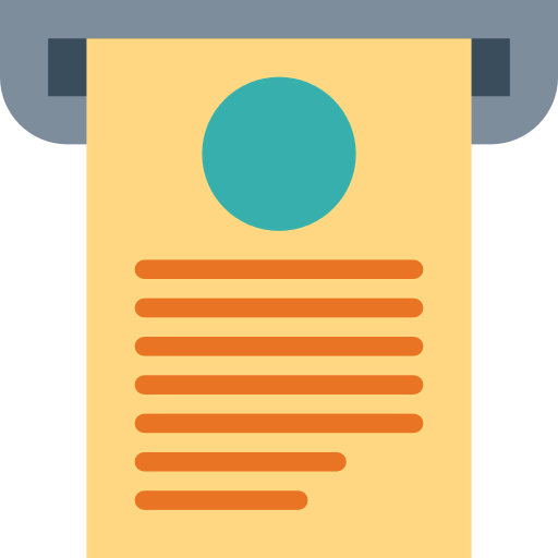 Receipt icon