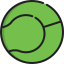 Tennis ball icon 64x64