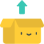 Открытая коробка иконка 64x64