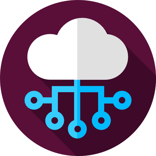 Cloud computing icon
