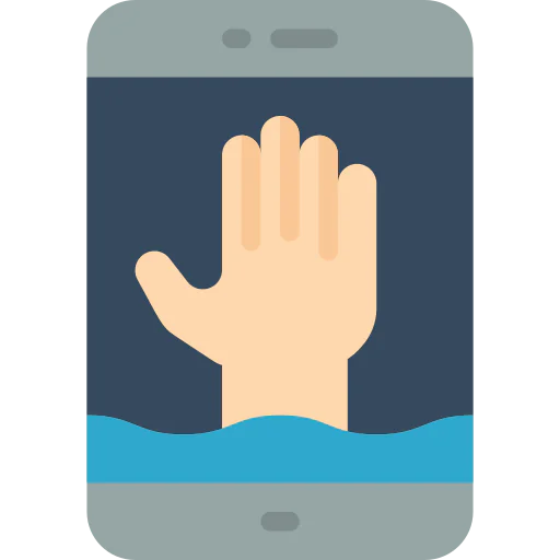 Drowning icon