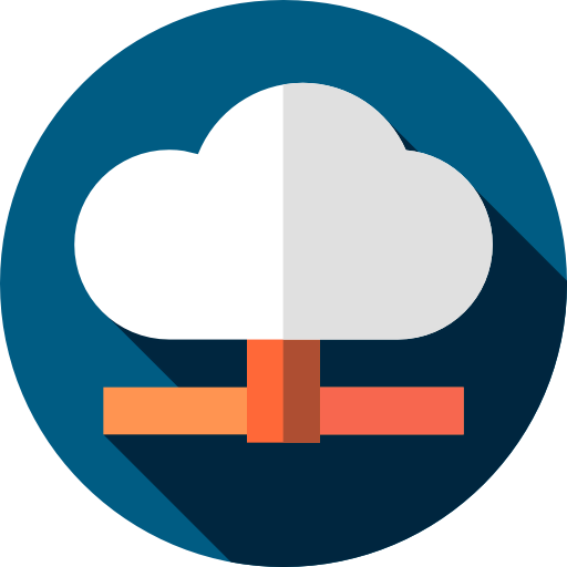 Cloud computing icon