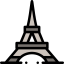 Eiffel tower icon 64x64