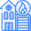 Fire station icon 64x64