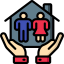 Social housing icon 64x64