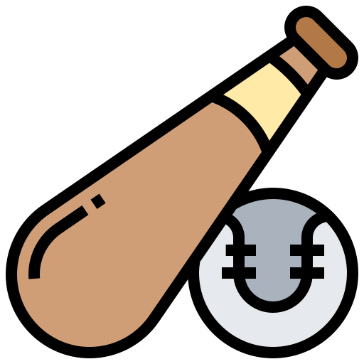 Baseball bat icon