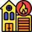 Fire station icon 64x64