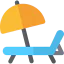 Sunbed icon 64x64