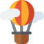 Hot air balloon icon 64x64